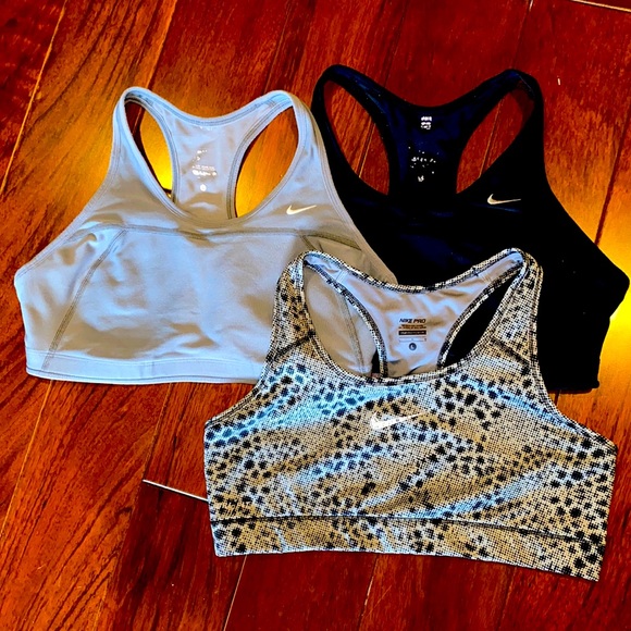 Nike Other - Nike Sports Bras (3) L Dri-fit